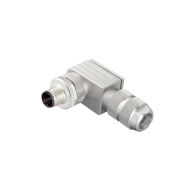 压接可屏蔽弯角插头 压接可屏蔽弯角插头